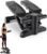 Mini Stepper Exercise Machine Under Desk, Stepper Machine 300LB Weight Limit,Mini at Home Stair Stepper No Nise,2 MM Thickness Steel Step Machine for Exercise at Home Hydraulic