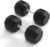 Rubber Coated Hex Dumbbell Weight Set, Multiple Sizes Exercise & Fitness Dumbbells,100LB Set,110LB Set,200LB,350LB,450LB,550LB, 35-50Lbs Pairs for Muscle Toning, Strength Building & Full Body Workout