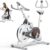 NAYSAYE Exercise Bike, Adjustable Stationary Bikes with Smartphone Mount, Professional Exercise Bike with Digital Pulse Display for Home and Office