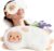 Lavender Weighted Eye Pillow for Yoga Relaxation | Microwavable Moist Heat Eye Compress Mask Pillow with Washable Cover for Meditation, Yoga, Spa, Sleeping, Migraine Relief