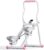 DlandHome Stair Stepper for Home Gym, Foldable Vertical Climber Machine with LCD Monitor, Stair Master with Adjustable Handlebar & Oversized Pedal, Stair Climber for Full-Body Workout