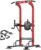 sogesfurniture Adjustable Dip Station & Pull Up Bar – Heavy Duty Calisthenics Workout Equipment for Home Gym, Multi-Function Fitness Training with Push Up Handles, Dips, Pull Ups & Push Ups