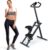 Stair Stepper for Home, Stair Master for Exercise at Home Folding Stair Stepper for Full-Body Workout Compact Stair Climber with Resistance//Phone Holder/Adjustable Handlebar & Pedals