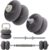 YOTTOY Weights Dumbbells Set,Free Weight Set with Connector, 4 in1 Dumbbells Set Used as Barbell, Kettlebells, Push up Stand, Weight Plate, Fitness Exercises for Home Gym