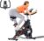 Stationary Exercise Bikes for Home, Magnetic Resistance,330 LBS Maximum Capacity, Quiet and Stable Indoor Cycle Bikes, Adjustable Digital Monitor & Phone Bracket & Comfortable Seat for Home