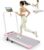 Walking Pad with 8% Incline, Upgrade 3.5HP Low Noise Walking Pad Treadmill with Handle Bar, Trisomy 4 in 1 Portable Treadmills for Home/Office, 330lbs Capacity,Remote Control & LED Display