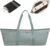 Large Yoga Mat Bag, Yoga Mat Tote Carrier for Women Men, with Yoga Mat Holder Strap, Bottle Pocket and Wet Compartment