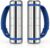 3LB Hand Weight Bars for Women & Men – SGS Certified 304 Stainless Steel Dumbbells with Silicone Hand Strap – Perfect for Walking, Pilates, Strength Training, and Home Workouts