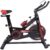 OMaju Fitness Equipment Spinning Bike Spinning Bike Exercise Bike Ultra-quiet Exercise Bike Indoor Bicycle Exercise Fitness Equipment Weight Loss Home Exercise Machine Comfor, 105x50x102cm, Black
