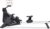 Aviron StrongGo Rowing Machine -Compatible with iPad—Dual Air & Magnetic Resistance Up to 100 lbs | Game-Based Workouts, Compact Storage Design