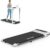 Under Desk Treadmill, Walking Pad for Home and Office, 2.5 HP Portable Walking Jogging Running Machine with Remote Control and LED Display, Silver