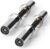 LIONSCOOL 16″/20” Loadable Dumbbells Pairs in Commercial Grade, Heavy Duty Olympic Dumbbell Bar/Handle for Strength Training, Compatible with 2’’ Standard Plates