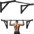 Wall Mounted Pull Up Bar, Heavy Duty Chin Up Bar – Upgrade 1110 lbs Weight Capacity, Multi-Grip Pull Ups, Strength Training Pull-Up Bars for Home Garage Gym Versatile Workouts