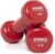 Power Systems Deluxe Vinyl Coated Dumbbells – Color-Coded, Non-Slip Grip Hand Weights, Multiple Weight Options, Sold in Pairs
