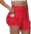 Blaosn Flowy Athletic Shorts for Women Gym Workout Running Short Pants High Waist Skort with Pocket Casual Summer Clothes