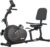 JEEKEE Recumbent Exercise Bike for Seniors,Stationary Bikes for Home, 300LB Capacity & 16 Levels Magnetic Resistance, Heart Rate Handle