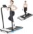 ANCHEER Foldable Treadmill with 12% Incline, 3.0HP Walking Pad Treadmills with Handles, 320LBS Capacity/2S Folding/Widened Belt, Quiet Portable Walking Treadmill Under Desk with LED