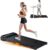 Walking Pad Treadmill with 10% Incline, Under Desk Treadmill, Compact Portable Treadmills for Home Office, 285lbs Capacity, APP/Remote Control, Exercise Anytime, Low-Noise