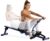Rowing Machines for Home, Hydraulic Rower Compact Foldable, 300LBS Weight Capacity with 12 Levels Adjustable Resistance for Full-Body Cardio Workouts