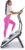 Echelon Stair Climber Sport for Low Impact Cardio at Home – Foldable Design, 3 Incline Levels, Adjustable Resistance, 3 inch Display, Bluetooth, 2 Handle Positions (Battery Powered)