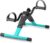 Folding Pedal Exerciser, Mini Under Desk Bike – Portable Foot Hand Cycle Peddler Machine Bicycle Exerciser for Arm Leg While Sitting