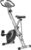 Exerpeutic Foldable Exercise Bike, 8 levels of Resistance Stationary Bicycle with Airsoft Seat, LCD Display to Track Distance, Calories, Time and Speed