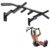Yes4All Multi-Grip Wall Mount Pull-Up Bar, 16 Inches & 24 Inches Reversible Stud and Wall Compatibility Mounted Pull Up Bar Design, Solid Construction Strength Training