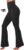 IUGA Flare Leggings for Women Tummy Control Flared Leggings No Front Seam Yoga Pants Women High Waisted Workout Bell Bottoms