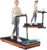 Walking Pad, Under Desk Treadmill for Home with handrail, Portable Treadmill LED Display Remote Control 300 lbs Capacity