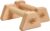 WOODPOWER® – PowerBars, Wooden Parallettes Push Up Bars, Joint-Friendly Beech Wood Calisthenics Equipment for Home, Durable Handstand Trainer Push Up Handles for Floors