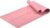 Pink TPE Yoga Mat 72″ × 24″, Non-Slip Eco-Friendly Exercise Mat with Alignment Lines, Lightweight Fitness Mat with Carry Strap for Yoga & Home Workouts
