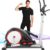 ANCHEER Elliptical Exercise Machine, Ultra-Silent Magnetic Elliptical Training Machines for Home Gym, 8 Resistance Levels Control with Pulse Rate Grips, LCD Monitor Max Capacity 380Lbs