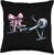 Coquette Bow Rowing Machine Rowing Workout Girl Mom Pink Throw Pillow