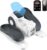 Gonex Under Desk Elliptical Exercise Machine, Leg Exerciser While Sitting for Seniors, 3-in-1 Mini Seated Pedal Exerciser as Seen on TV, 10 Resistance & Speed Levels, Manual/Auto with Remote