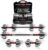 Adjustable Dumbbell Set With 3 in 1 Dumbbell Barbell Metal Connecting Rod, Chromed Weights, Hardcover Gift Box, Adjustable Weight Sets up to 44lbs/66lbs/110lbs, Home Gym Exercise Training Equipment