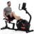 HARISON Recumbent Exercise bike for Home 400LBS Capacity, Magnetic Recumbent Exercise Bike with 2 in 1 LCD Monitor and Tablet Holder, Recumbent bikes for Adult and Seniors