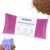 Eye Pillows for Relaxation, Yoga Eye Pillow for Meditation, Microwavable Weighted Eye Pillow for Yoga, Moist Heat & Cold Eye Compress No Scent (Rose Red)