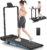 ANCHEER Walking Pad Treadmill with Incline and Handle Bar – Under Desk Treadmill 4 in 1 Folding Treadmills for Home Office/LED Display/Dual Control/12 Preset Programs