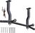 Pull Up Bar Ceiling Mount, 600LBS Heavy Duty Multi Grip Chin Up Bar, 24″/16″ Rafter PullUp Bar, Ceiling Beam for Gym/Garage/Basement with Ball Finger & Round Anchors, Easy to Install