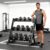 Dumbbell Set with Rack Hex Dumbbells 5-50 lb Rubber Coated Dumbbells Heavy Duty Weight Set 350 lb 450 lb 550 lb with 3-Tier Stand Complete Home Gym Set Dumbbell Rack Set Workout Weights