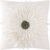 OiseauVoler 3D Sunflower Handmade Throw Pillow Covers Decorative Floral Pillowcases Cushion Covers for Couch Living Room Home Decor Creamy White 18×18 Inches