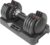 CAP Barbell ADJUSTABELL Adjustable Round Dumbbell Weights – Singles & Pairs | 12.5 lb, 25 lb & 55 lb | Multiple Handle Options