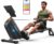 MERACH Rowing Machines for Home, Powerful Electromagnetic Row Machine with 51.2″ Extended Rail, 16-Level Handle Resistance Adjustment Rower, 350 LBS Load Capacity, Ergonomic Comfort Seat, Easy Storage