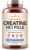 AMANDEAN Creatine HCl Pills. American Made CON-CRET. 120 Capsules. 7X Concentrated vs Monohydrate Powder. No Bloat. Muscle, Energy, Cognitive, Recovery Support for Men & Women. Gluten Free, Non-GMO.