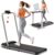 Jackfield Walking Pad with Handle Bar, 2.5HP Treadmills for Home, Portable Under Desk Treadmill with 8% Incline, 3 in 1 Compact Walking Pads with LED Display, 265 Lbs Capacity, Remote Control