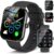 Smart Watch(Answer/Make Call), 1.96″ Smartwatch for Men Women, 2025 New Fitness Watch with 110+ Sport Modes, Pedometer, Heart Rate/Sleep Monitor, IP68 Waterproof Activity Tracker for Android iOS