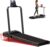 14% Incline Walking Pad Treadmills for Home Small, 4-in-1 Under Desk Treadmill with Handles, Foldable Treadmill with 2.5 HP Quiet Brushless, 330 LBS Capacity