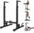Yes4All Dip Stand 500 LBS Capacity, 80 Levels Adjustable Dip Bars, Dip Station Machine for Home Gym