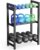 Dumbbell Rack 3-Tier 20 IN Length Adjustable Weight Rack For Home Gym Dumbbells Kettlebell (Rack Only)