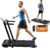 Under Desk Treadmill for Home and Office – 320lbs Weight Capacity, Quiet, Efficient, Walking Pad, Four LED Display, Space-Saving Portable Jogging Machine with Remote Control